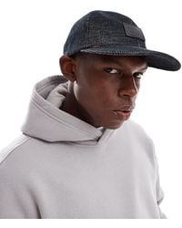 Levi's - – relaxed fit dad-baseballkappe aus em cord mit logo-aufnäher aus leder - Lyst