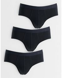 ASOS - 3 Pack Briefs - Lyst