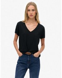 Superdry - Studios Slub Embroidered T-Shirt - Lyst