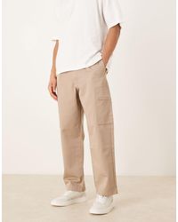 ASOS - Relaxed Tapered Cargo Pants - Lyst