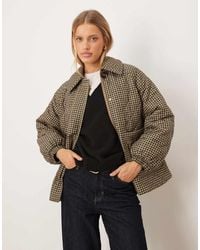 Barbour - Laoise Check Quilted Jacket - Lyst