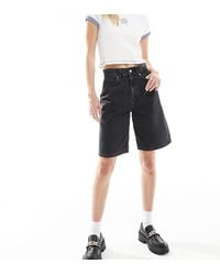 ASOS - Asos Design Tall Denim Bermuda Short - Lyst