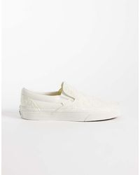 Vans - Classic Slip-on Checkerboard Sneakers - Lyst
