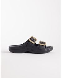 Crocs™ - Saturday Metallic Buckle Sandal - Lyst