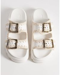 Mou - Eva Two Buckle Sandals - Lyst