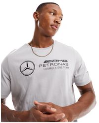 PUMA - Mercedes Mapf1 Essential Logo T-shirt - Lyst