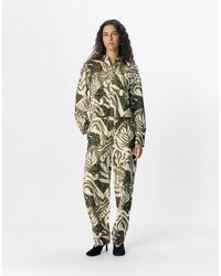 Object - Pantalones Verde Oliva De - Lyst