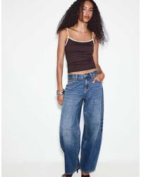 Stradivarius - Polyamide Spaghetti Strap Top - Lyst