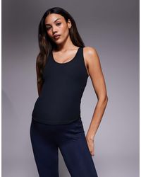 4505 - Maternity Rib Vest With Inner Bra - Lyst