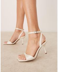 ASOS - Hollow Barely There Heeled Sandals - Lyst