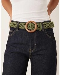 ASOS - Macrame Weave Belt With Buckle - Lyst
