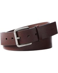 Calvin Klein - Ledergürtel Casual Roller Buckle 40Mm Regular Fit Und Größenverstellbar - Lyst