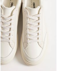 ASOS - Baskets à lacets avec semelle he - cassé - Lyst