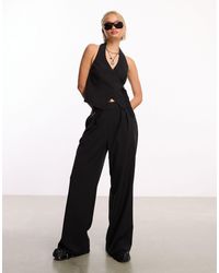 Collusion - Tailored Wide Leg Trousers Co-ord With Elasticated Waistband - Lyst