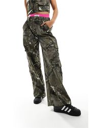 Sixth June - Co-ord Camo Print Cargos Trousers - Lyst