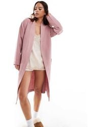 Loungeable - Cotton Waffle Robe - Lyst