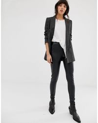 AllSaints Drea Raffi Leggings in Black 