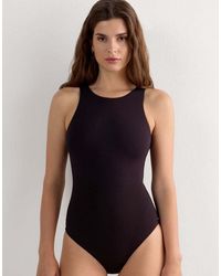 Intimissimi - Fresh Bamboo Bodysuit With Wide Straps - Lyst