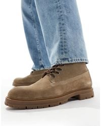 ASOS - Lace Up Worker Boots - Lyst