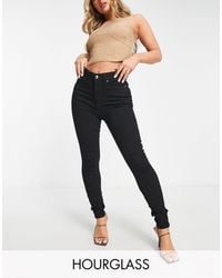 asos design hourglass lift and contour flare jeans