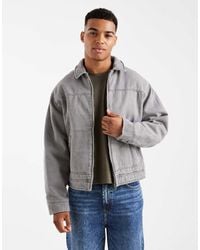 Cotton On - Cropped Worker Jacket - Lyst