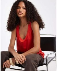 ASOS - Breathemaxtm Lyocell Slouchy Scoop Neck Tank Top - Lyst