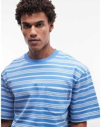 Collusion - Striped T-shirt With Pocket Detail - Lyst