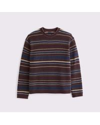 Abercrombie & Fitch - Cotton Waffle Roll Neck Sweater - Lyst