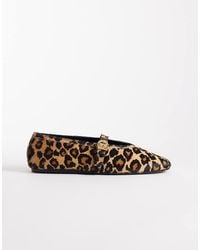 ASOS - Lively Premium Mary Jane Ballet Flats - Lyst