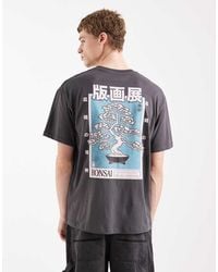 Jack & Jones - Bonsai Tree Back Print T-shirt - Lyst