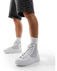Converse - Chuck Taylor All Star Construct Hi Trainers - Lyst