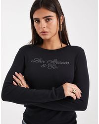 Levi's - – langärmliges basic-t-shirt - Lyst