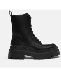 Pull&Bear - – flache ankle-boots - Lyst