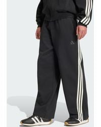 adidas Originals - Adidas Kit 3-Stripes Wide Pant - Lyst