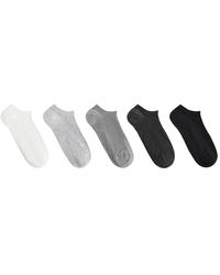 Oysho - 5 Pairs Of Cotton Blend Sneaker Socks - Lyst
