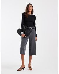 ASOS - Fitted Long Sleeve Top - Lyst