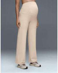 Oysho - Maternity Comfortlux Straight-leg Trousers - Lyst