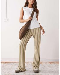 RVCA - Willow Flared Trousers - Lyst