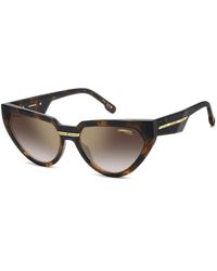 Carrera - Gafas De Sol Marrones Estilo Ojos De Gato Con Diseño Geométrico Y Lentes Marrones Victory C De Carrera - Lyst