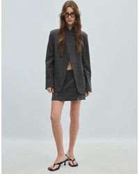 Stradivarius - Skort Met Zijsplit - Lyst