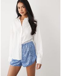 ASOS - Sequin Runner Short - Lyst
