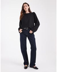 Hollister - Boxy Long Sleeve T-Shirt - Lyst