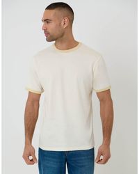 Threadbare - Crew Neck Ringer T-Shirt - Lyst