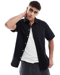 Vans - Lawson Solid Short Sleeve Woven Tee - Lyst