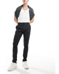 ASOS - Smart New Skinny Fit Trousers - Lyst