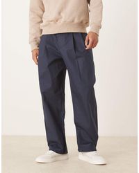 ASOS - Loose Straight Trousers - Lyst
