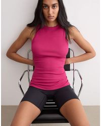 Intimissimi - Ribbed Superior Cotton Vest Top - Lyst