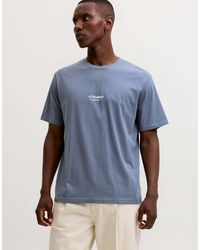 Jack & Jones - Soho Lace Relaxed Fit Crew Neck Short Sleeve T-Shirt - Lyst