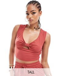 ONLY - Shir Cropped Top Co-ord - Lyst