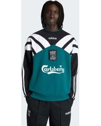 adidas Originals - Liverpool Fc Crew Sweat 95 - Lyst
